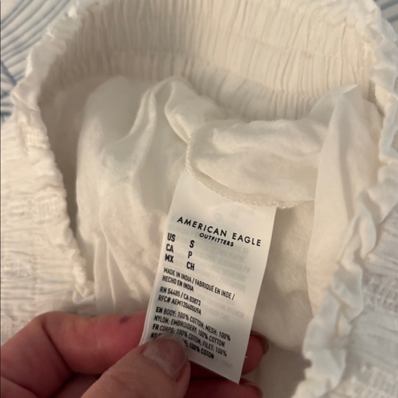 American Eagle Outfitters White Ruffled Skort in Size S - Picture 3 of 5